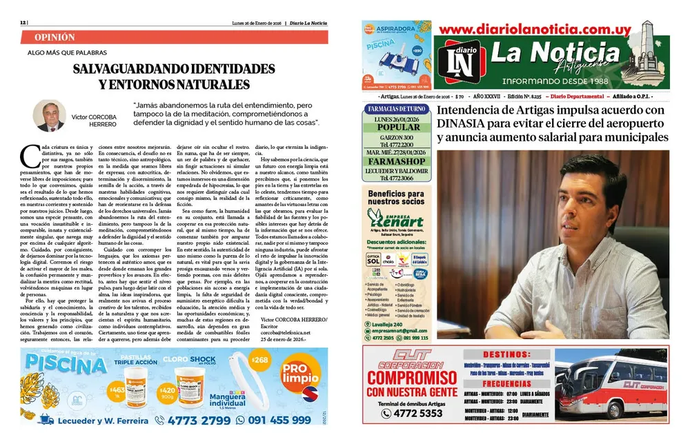 DIARIO de 12 PAGINAS TODOS LOS DIAS