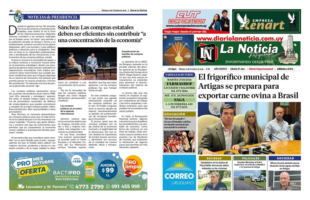 27 - MARTES 27-10-2026
