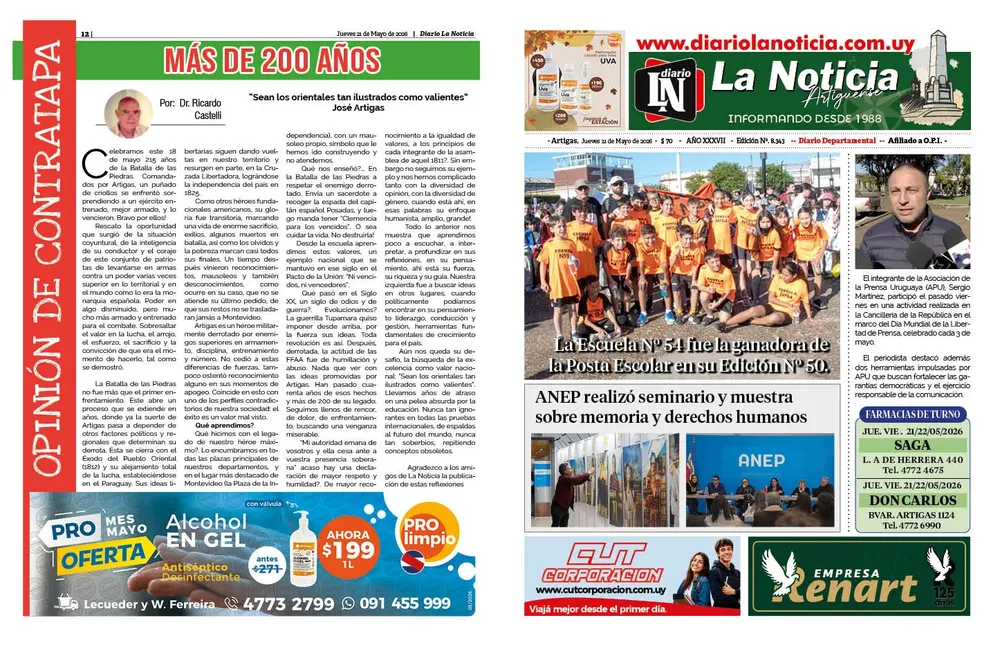 21- JUEVES 21-05-2026