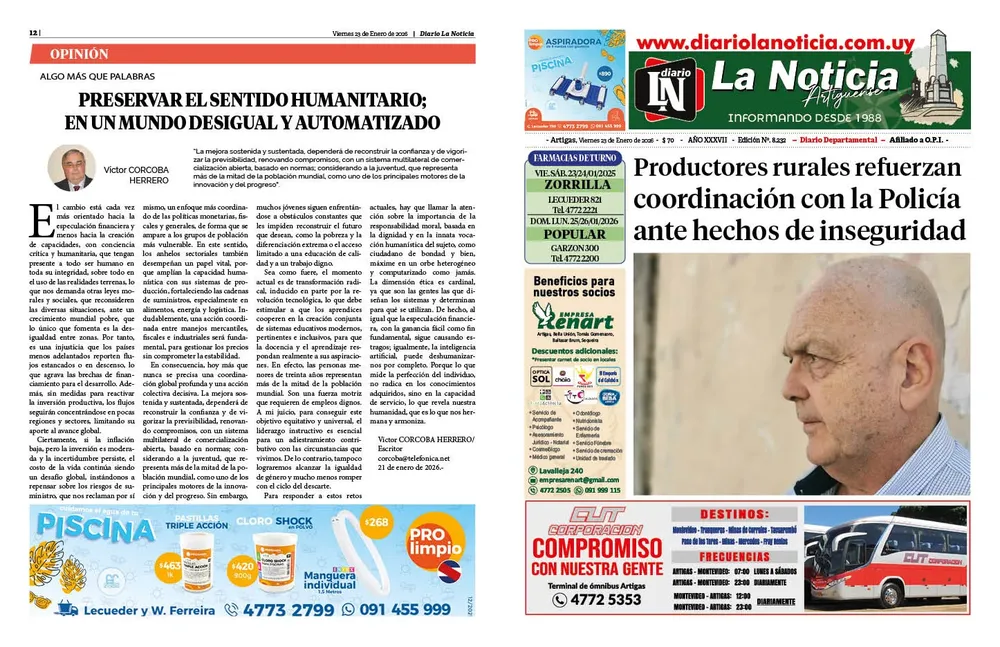 DIARIO de 12 PAGINAS TODOS LOS DIAS