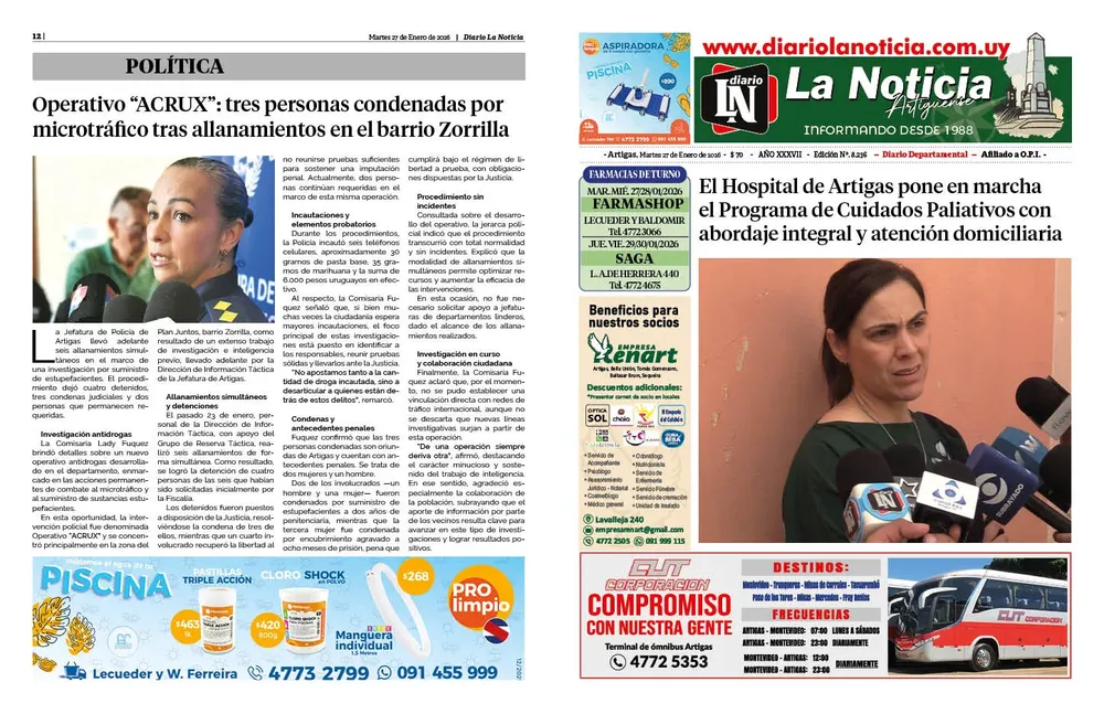 DIARIO de 12 PAGINAS TODOS LOS DIAS 27