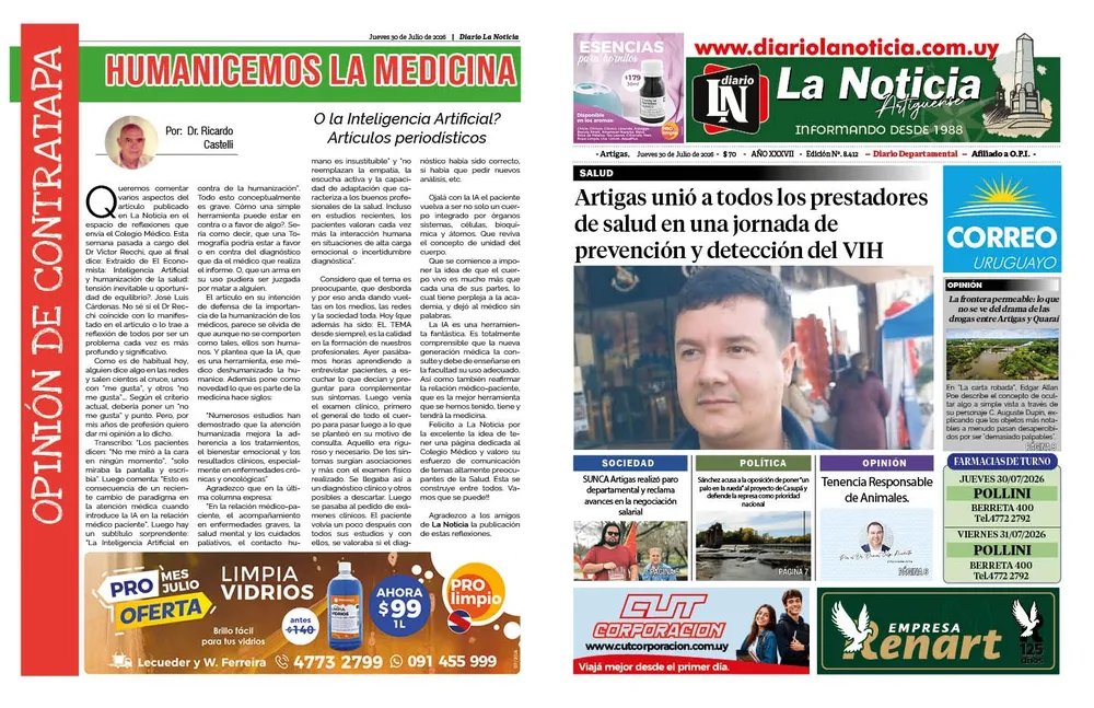 30 - JUEVES 30-07-2026